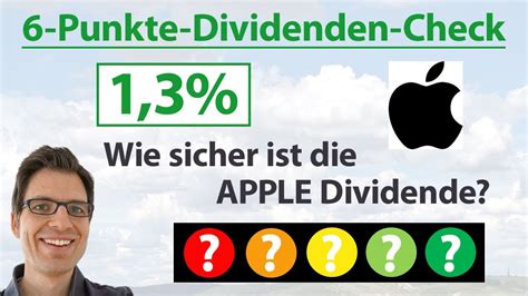 apple aktie dividende